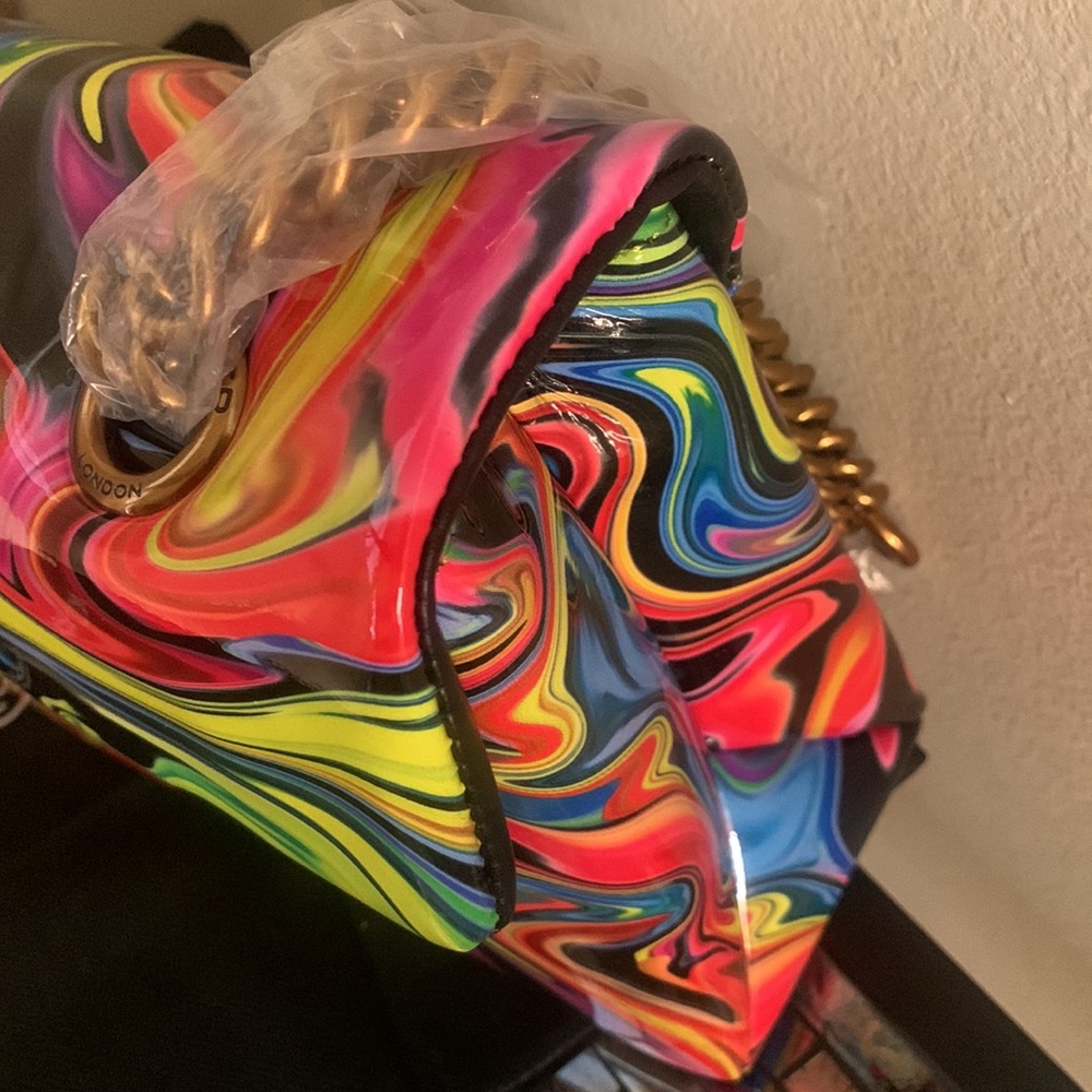 Kurt Geiger London Kensington X Marble Shoulder Bag - Picture 9 of 16